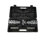 York Fitness 30KG Chrome Dumbbell Set - Image 2