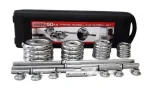 York Fitness 50KG Chrome Dumbbell Set