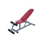 Adjustable Bench Gray-Red Edition
