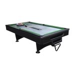 8 Ft Pool Table Wood with Slates
