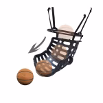 Basketball Rim Ball Return System