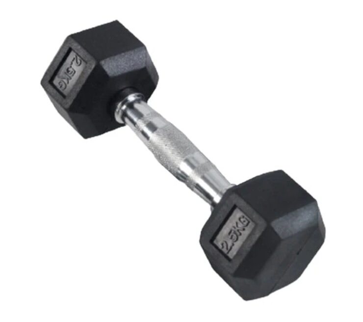 Screenshot 2026-06-08 121305 1 Piece Hex Rubber Coated Dumbbell - Image 1