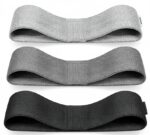 Set of 3 Fabric Booty Builder Bands for Exercise Training Non-Slip Cotton - Image 2