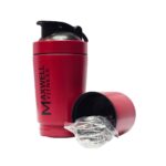 MAXWELL FITNESS 3-IN-1 STAINLESS STEEL SHAKER BOTTLE - Image 2
